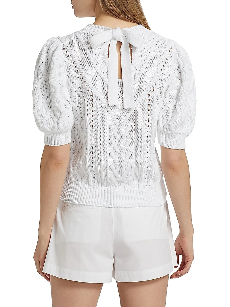 Sammie Short-Sleeve Sweater