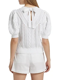 Sammie Short-Sleeve Sweater