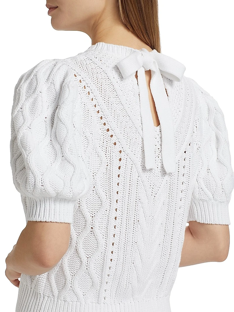 Sammie Short-Sleeve Sweater