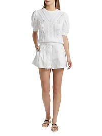 Sammie Short-Sleeve Sweater