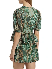 Estella Floral Peplum Top