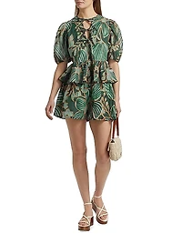 Estella Floral Peplum Top