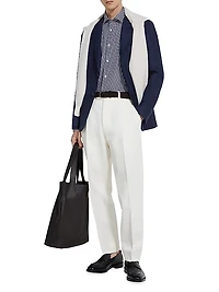 Prince of Wales Wool Blazer