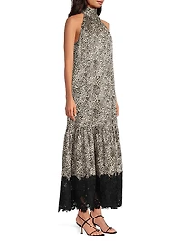 Meg Leopard-Print Twill Maxi Dress