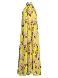 Samie Floral Halter Maxi Dress