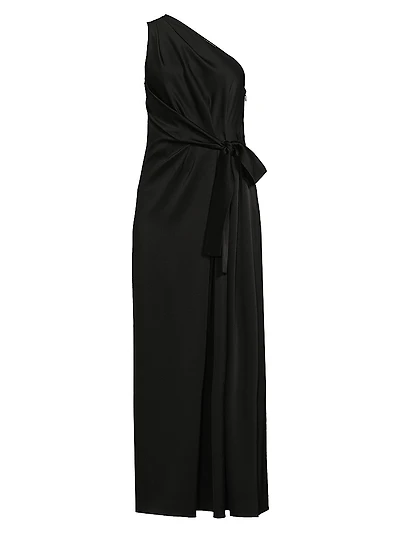 Genna One-Shoulder Cocktail Dress