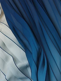 Lila Ombré Maxi Skirt