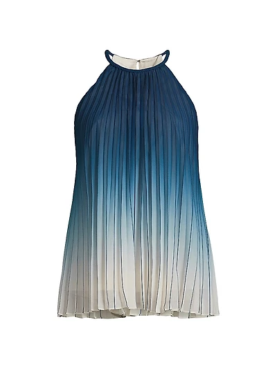 Raegan Ombré Halterneck Blouse