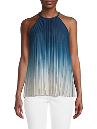Raegan Ombré Halterneck Blouse