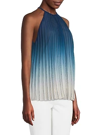 Raegan Ombré Halterneck Blouse