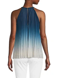 Raegan Ombré Halterneck Blouse