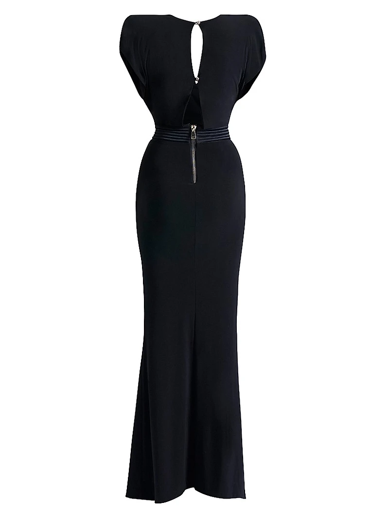 Ilium Stretch-Jersey Body-Con Gown