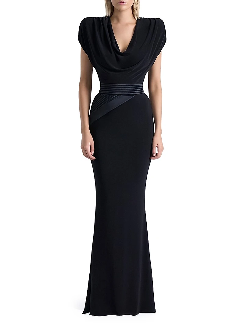 Ilium Stretch-Jersey Body-Con Gown