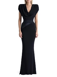 Ilium Stretch-Jersey Body-Con Gown