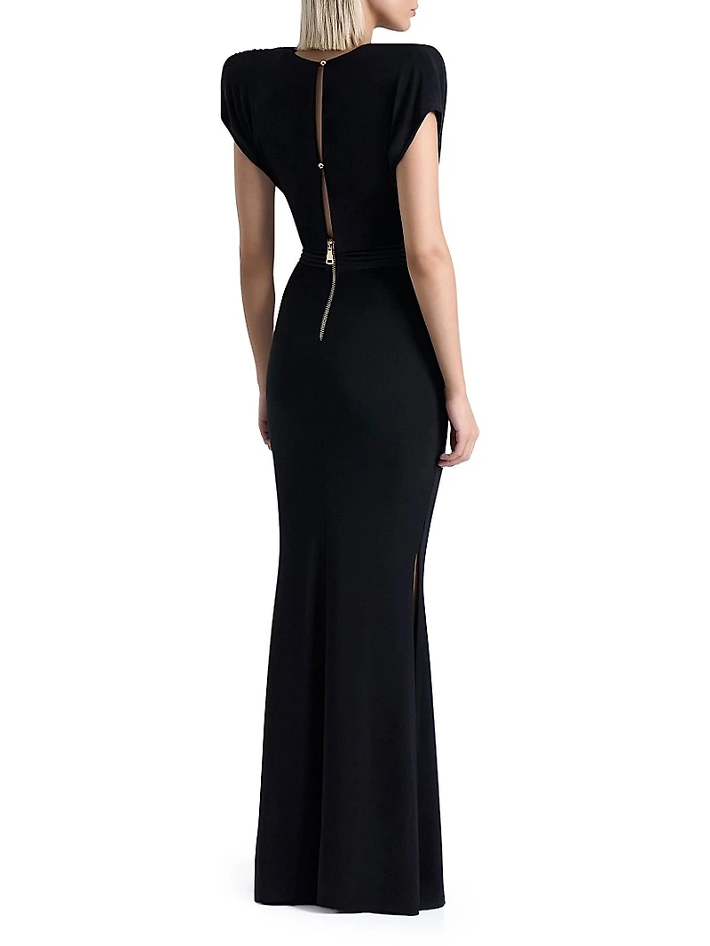 Ilium Stretch-Jersey Body-Con Gown