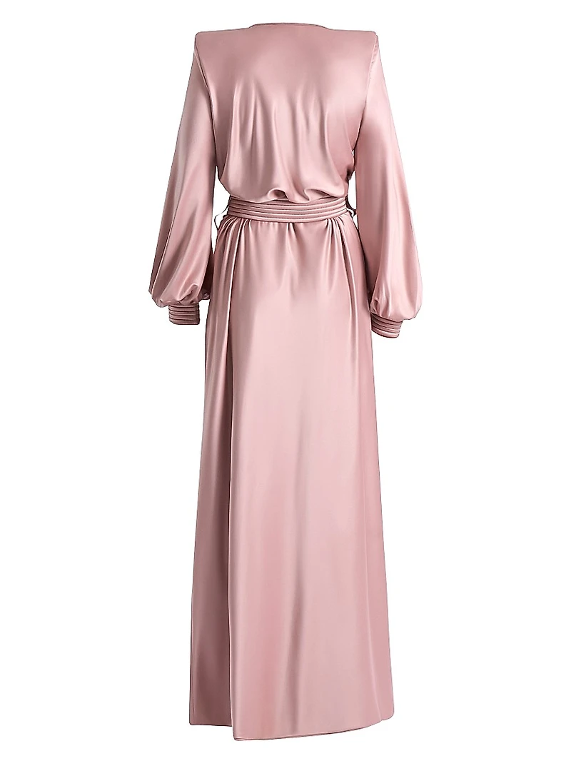 Cala Conta Satin Robe Gown