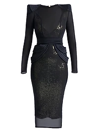 Nanedi Layered Midi-Dress