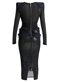 Nanedi Layered Midi-Dress