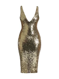 Nanedi Layered Midi-Dress