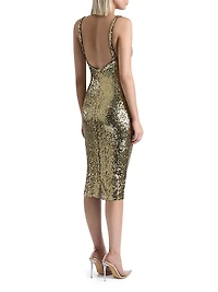 Nanedi Layered Midi-Dress