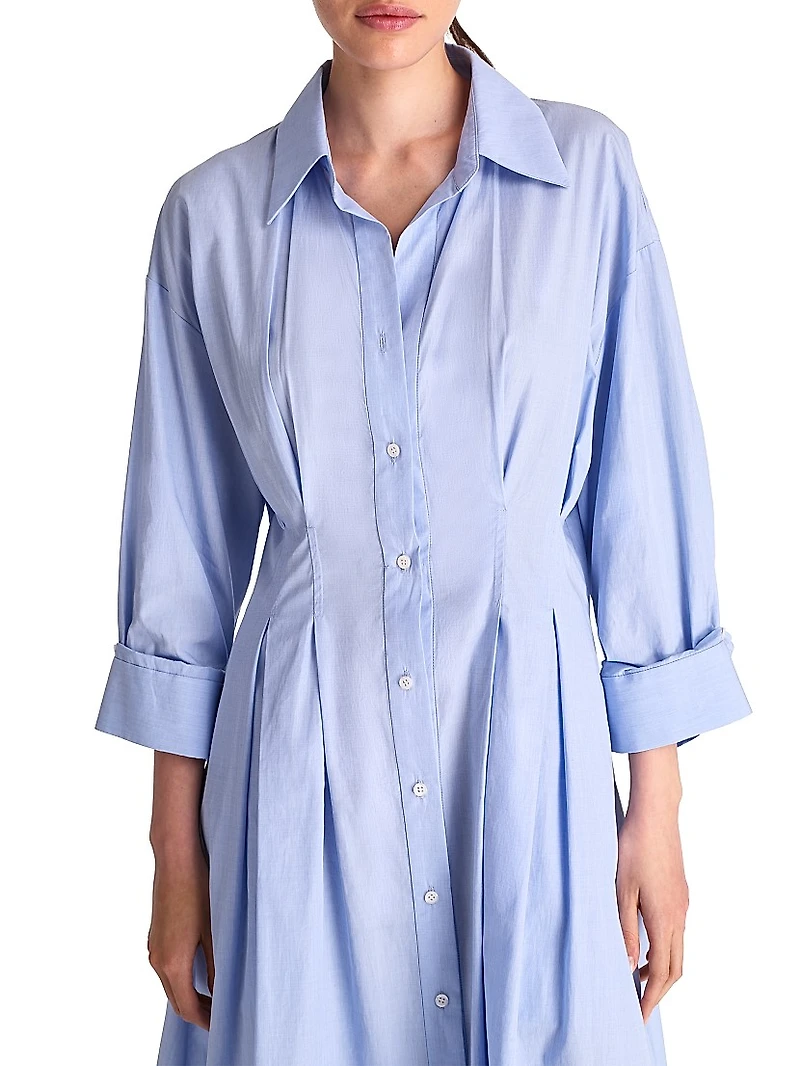 M Cotton Shirtdress