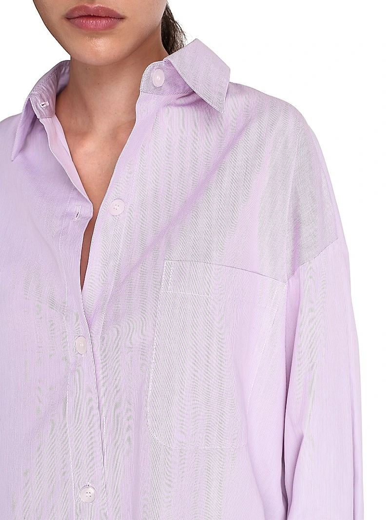 New Earl Cotton Wrap Shirt