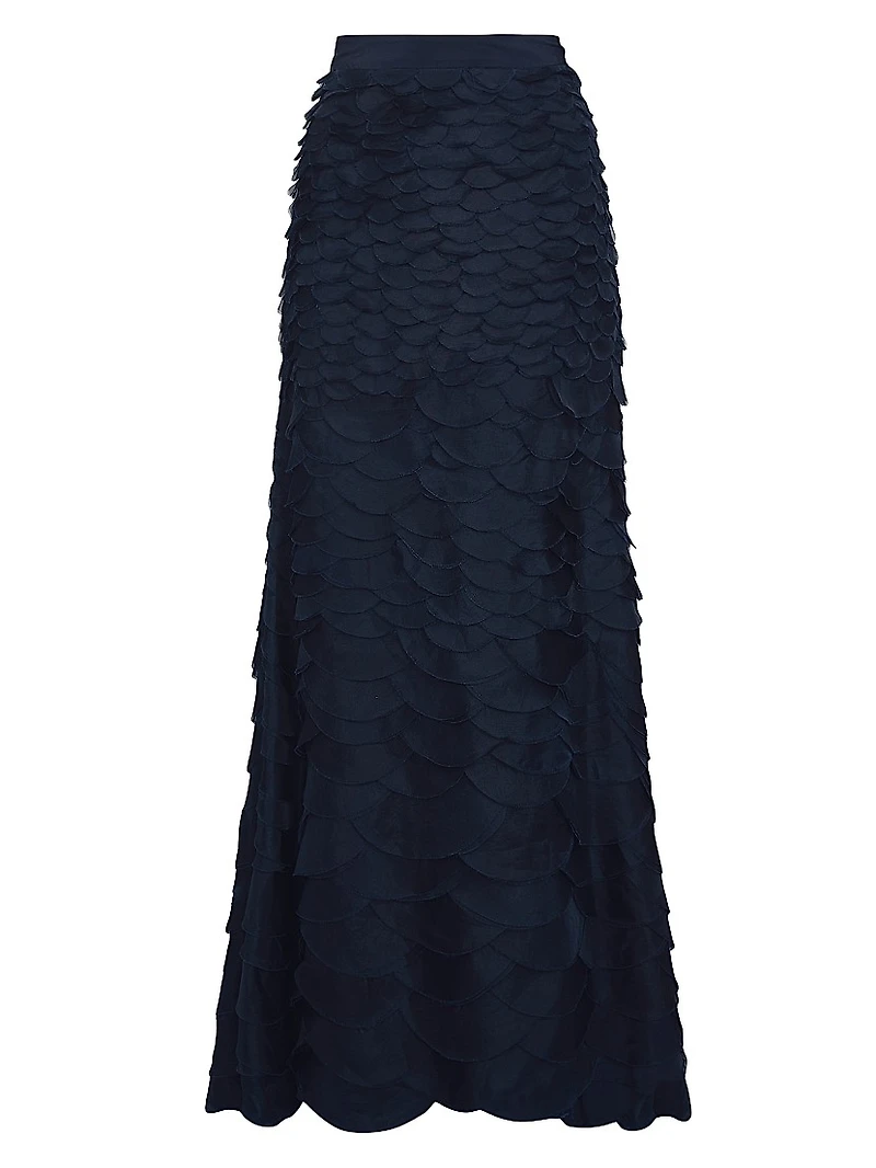 Everlasting Love Silk Maxi Skirt