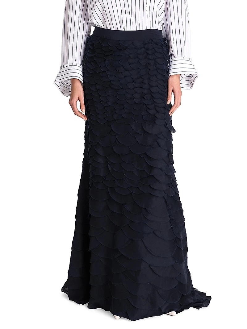 Everlasting Love Silk Maxi Skirt