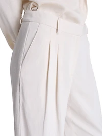 Sulli Pleated Wide-Leg Trousers