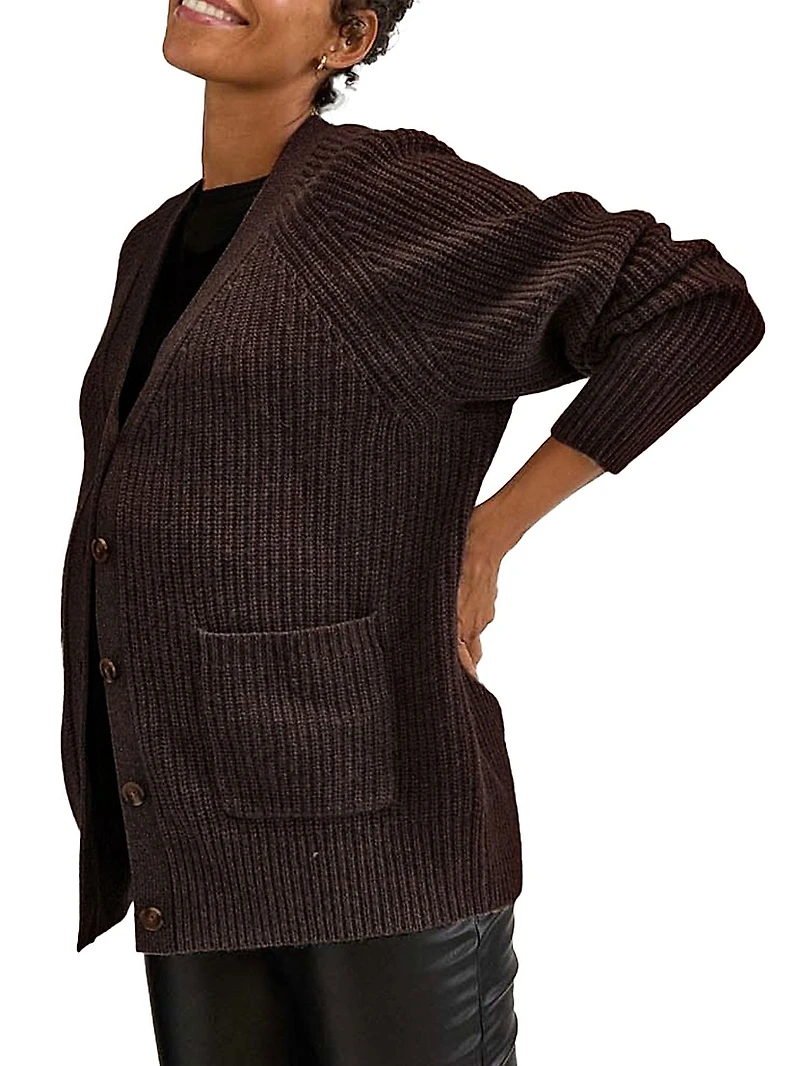 The Maternity Cashmere Marlow Cardigan