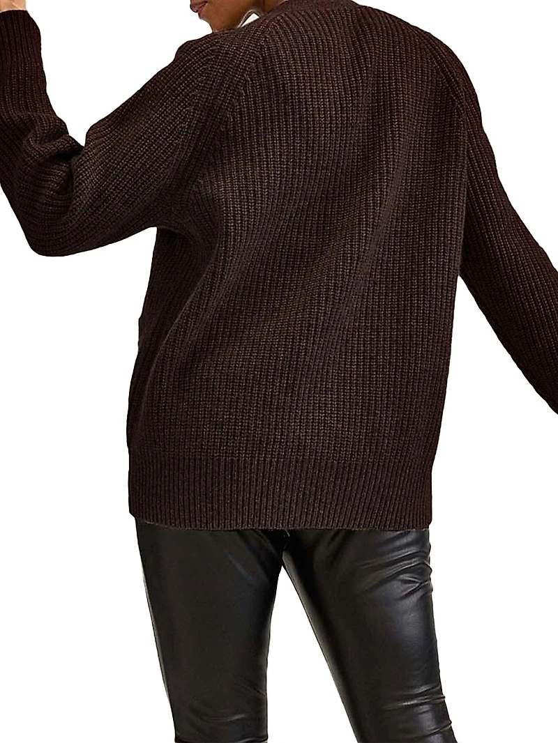 The Maternity Cashmere Marlow Cardigan