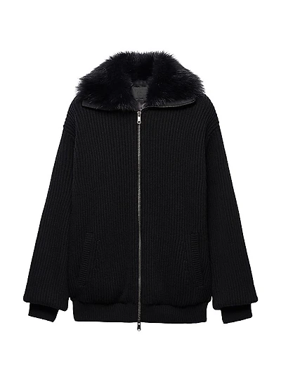 Wool and Cashmere Cardigan
