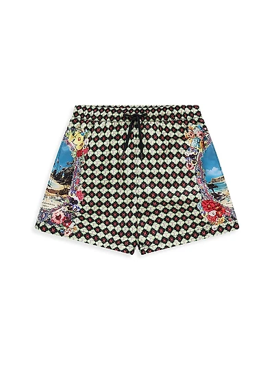 Little Boy's & Bathing Bombshell Boardshorts