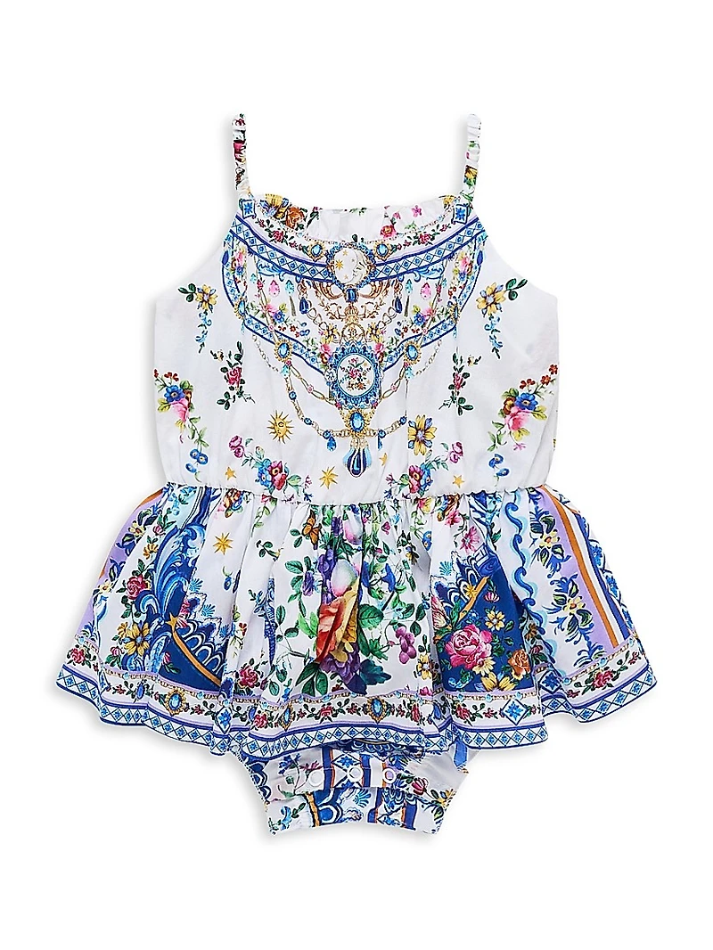 Baby Girl's Tiles Darls Jumpdress