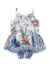 Baby Girl's Tiles Darls Jumpdress