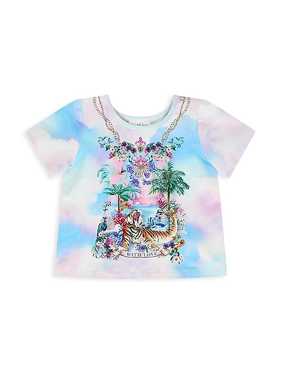 Baby Girl's Spirit Of Santa Maria Tie-Dye T-Shirt