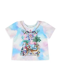 Baby Girl's Spirit Of Santa Maria Tie-Dye T-Shirt