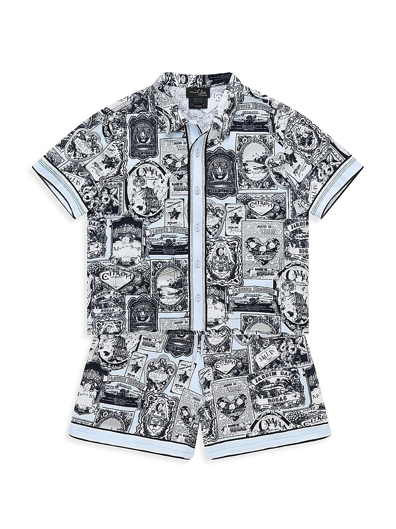 Little Boy's & Flower Showers Track Shorts