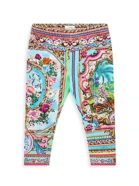 Baby Girl's Spirit Of Santa Maria Printed Leggings