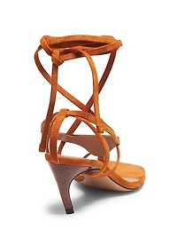 Nova 65MM Suede Sandals