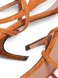 Nova 65MM Suede Sandals