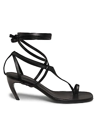 Nova 65MM Leather Sandals