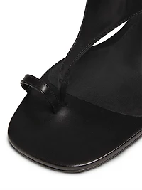 Nova 65MM Leather Sandals