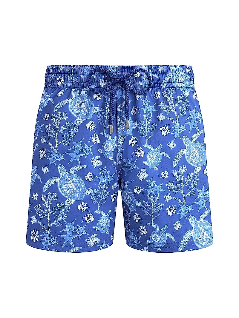 X-Ray Turtles Stretch Swim Trunks
