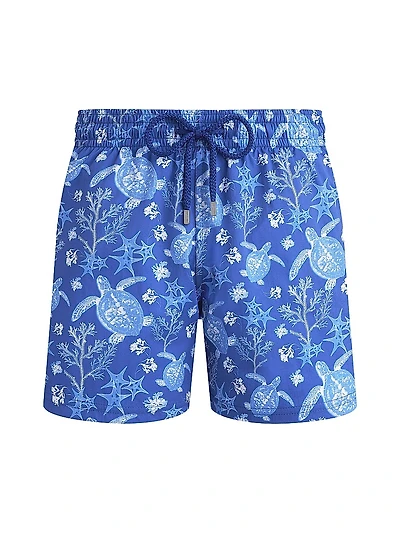 X-Ray Turtles Stretch Swim Trunks