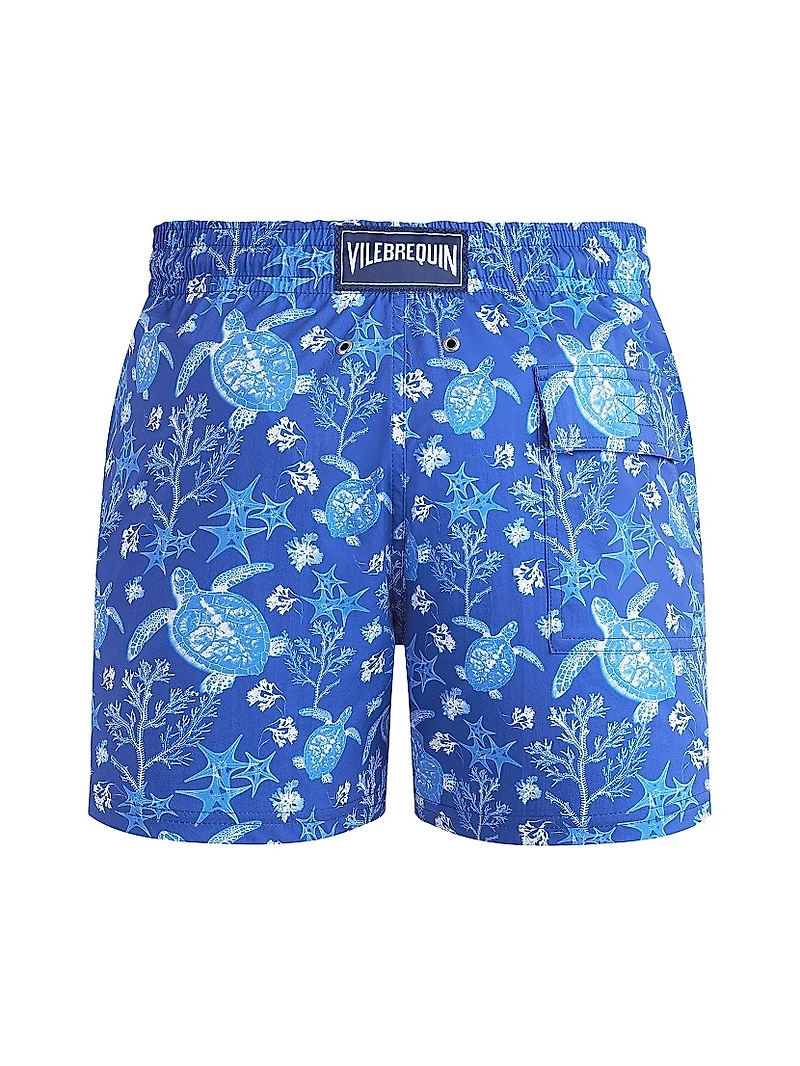 X-Ray Turtles Stretch Swim Trunks