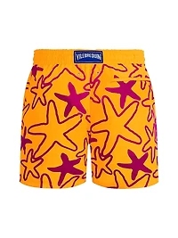 Starlettes Packable Flocked Swim Trunks