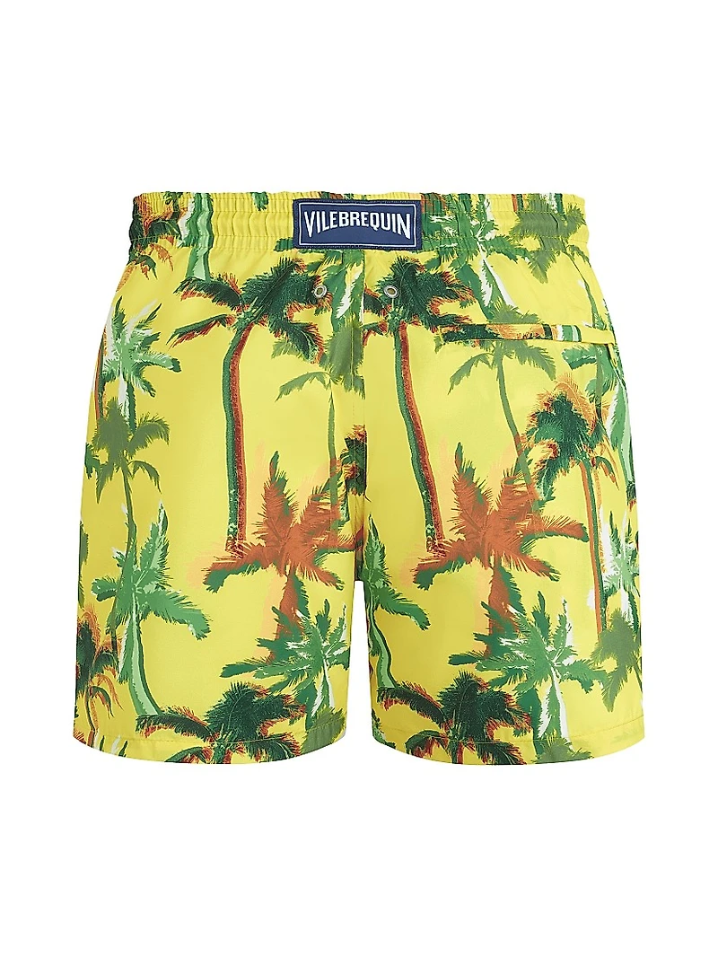 Palms Offset Swim Trunks