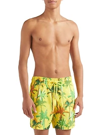 Palms Offset Swim Trunks
