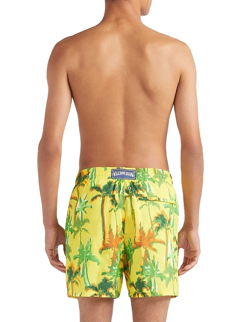 Palms Offset Swim Trunks